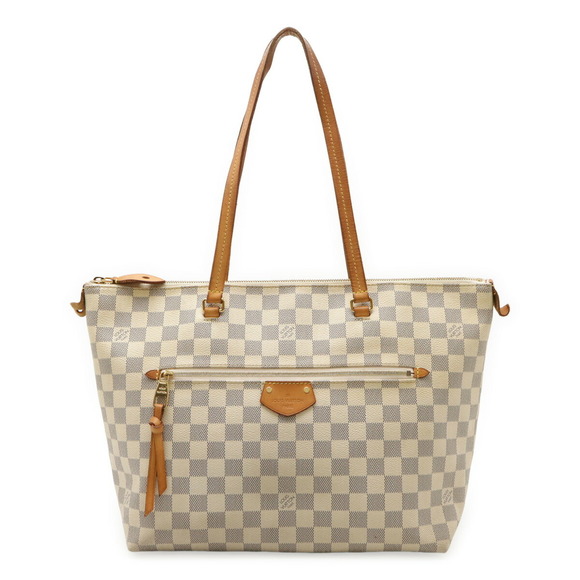 LOUIS VUITTON Damier Azur Iena MM Tote Bag Shoulder N44040 - Picture 1 of 9